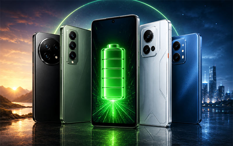 Best Battery Backup Phones in 2026: Top Smartphones with Long-Lasting Battery Life